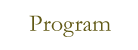 Program