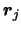 $\vec{r}_{j}$
