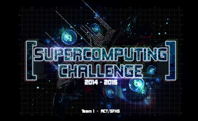 2014-15 Supercomputing Challenge