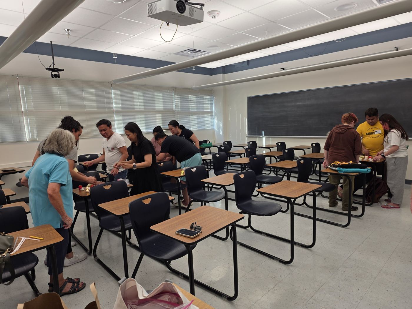 Summer Teacher Institute participants during the July 12 session